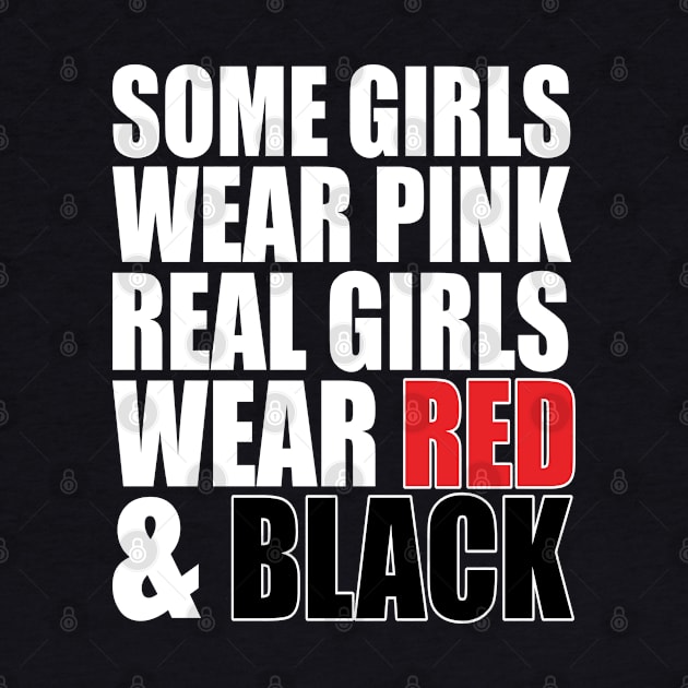 Real Girls Wear Red & Black by Elleck